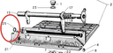 Gearbox selector spindle (cover) 'O' ring, 16.3x22x1