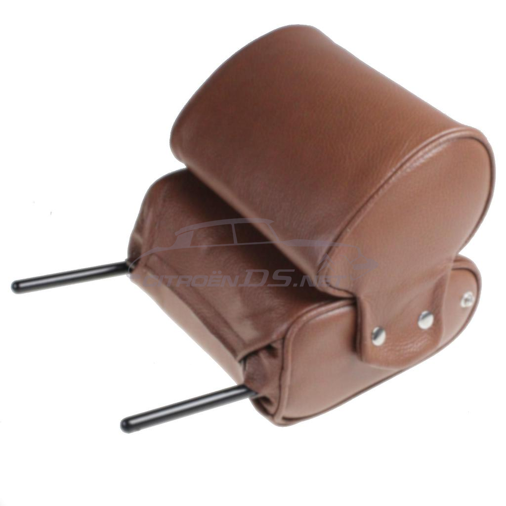 Headrest leatherette small model Tagra tobacco brown