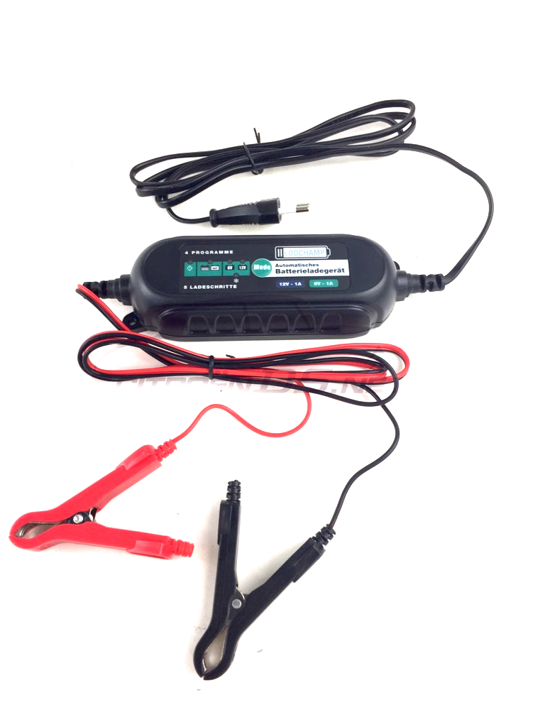 Battery charger, 12V / 6V