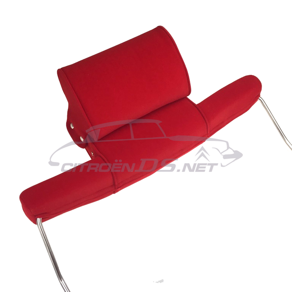 Headrest large model velvet "Corsaire red"