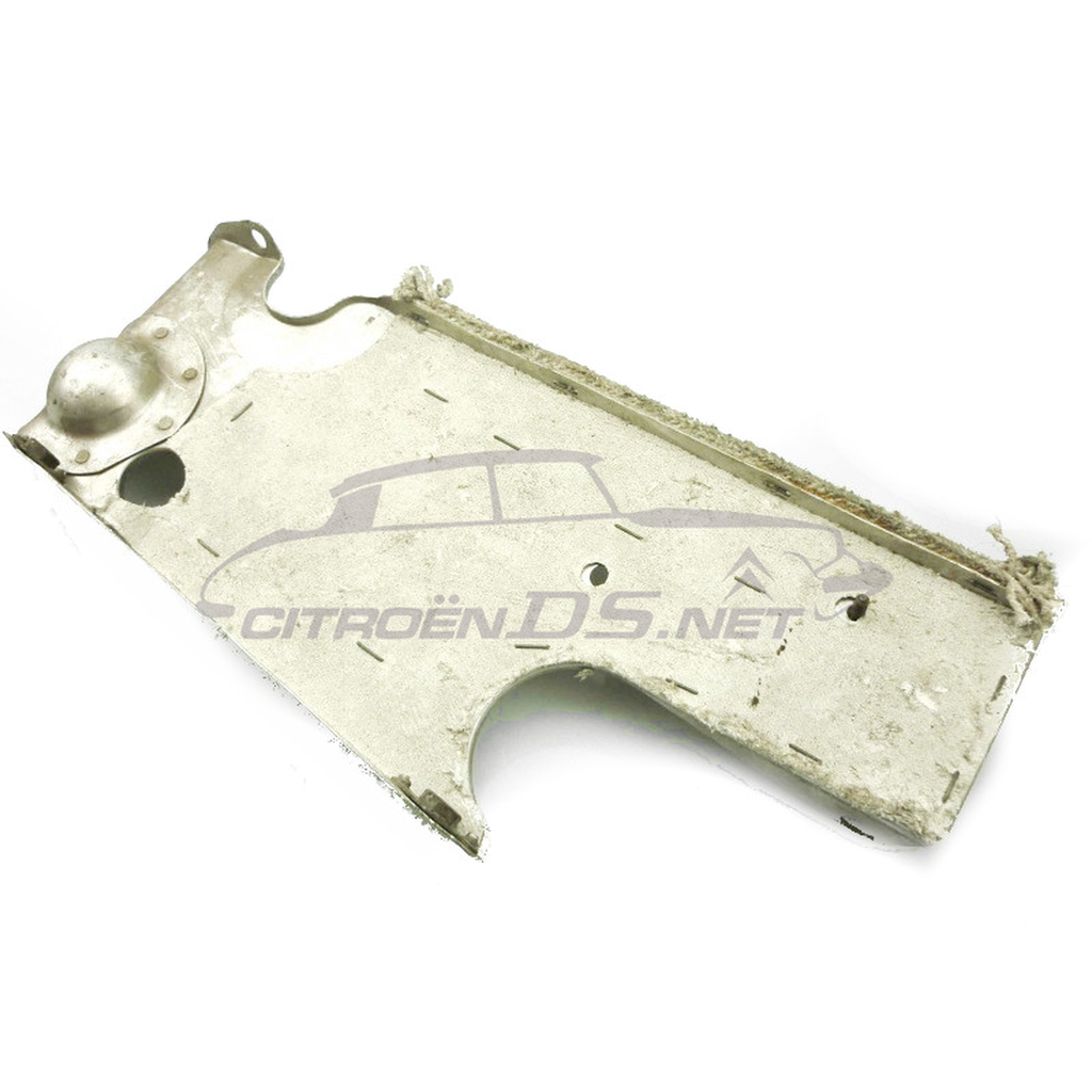 Heat plate Exhaust manifold bottom, <-'64