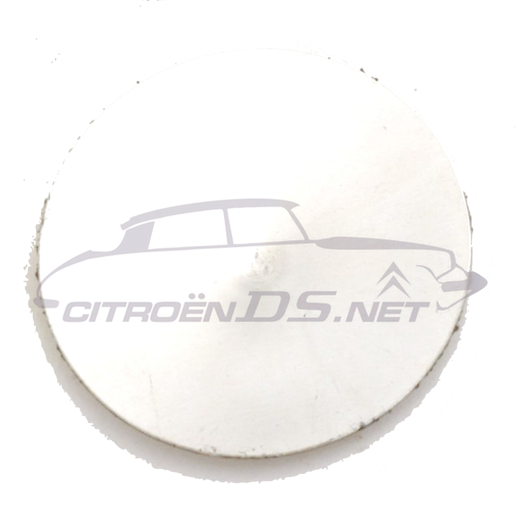 Inox cap for handbrake release button, Pallas, Ø30mm