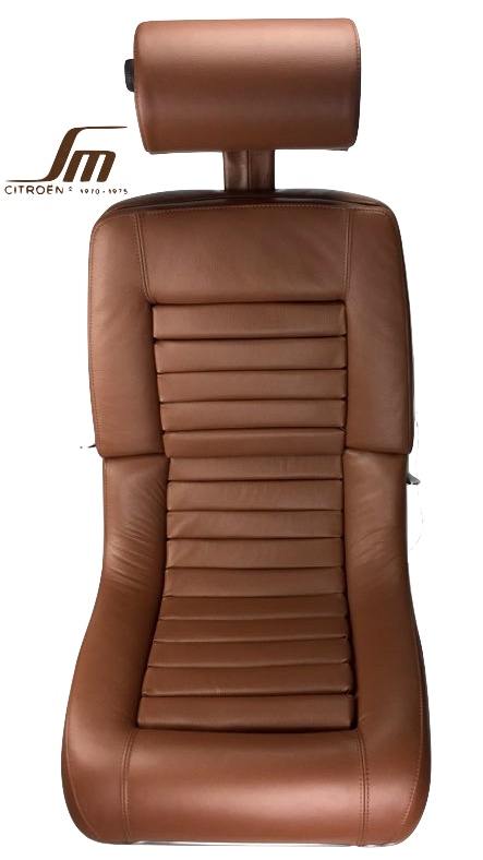 Leather seat covers for Citroen SM.