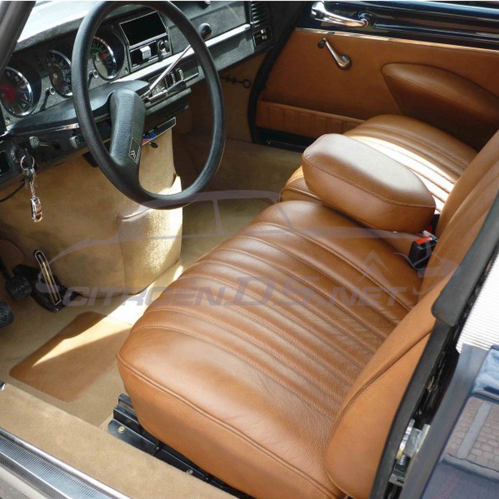 Pallas complete interior leather, 2-tone &quot;fauve&quot;, Exch.