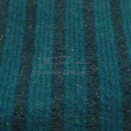 [717653/k0/ohneKS/] Pallas interior complete (1970-1972), velours striped blue &quot;bleu Andalou&quot;, Exch. (Without headrest, k0)