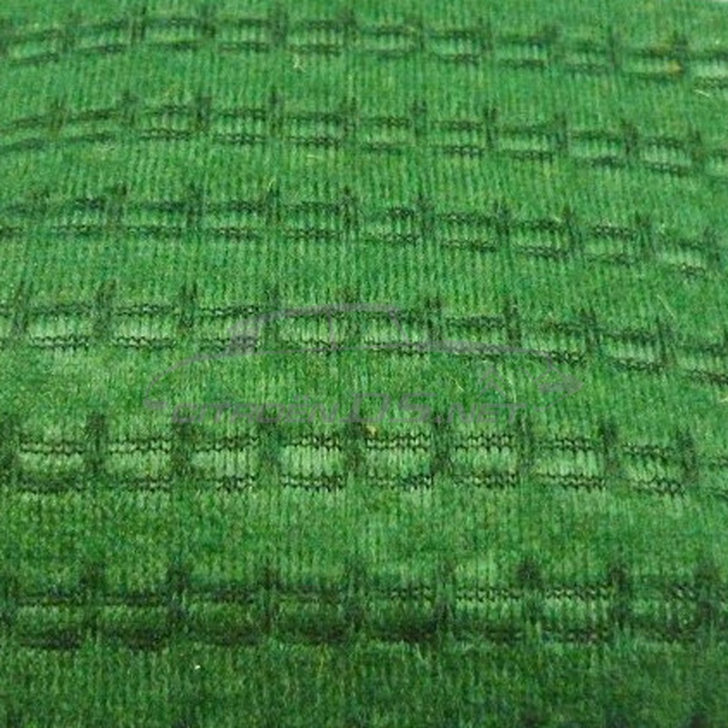 Pallas seat upholstery, front and rear, patterned &quot;vert Jura&quot;, 1973-1974, exch.