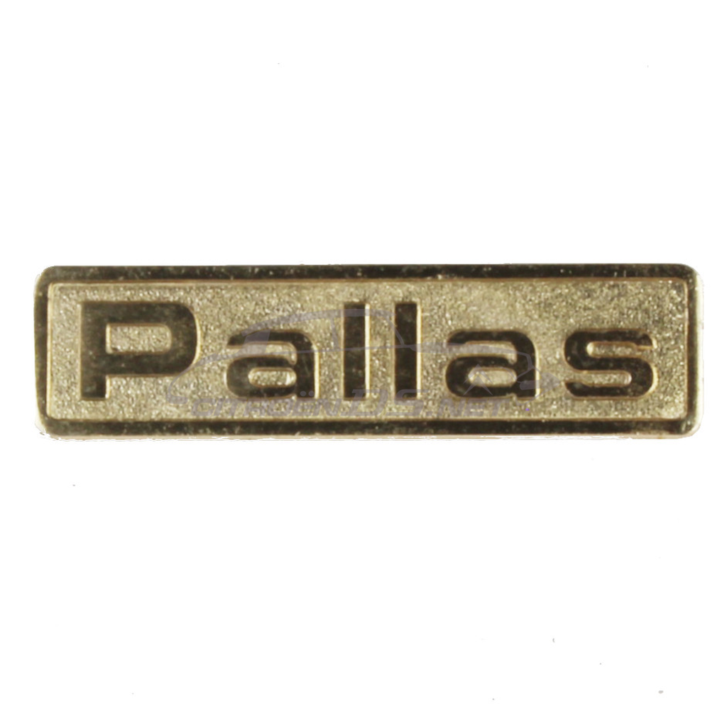 "PALLAS" emblem on rear quarter panel