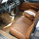 Pallas complete interior leather, 2-tone "fauve", Exch.