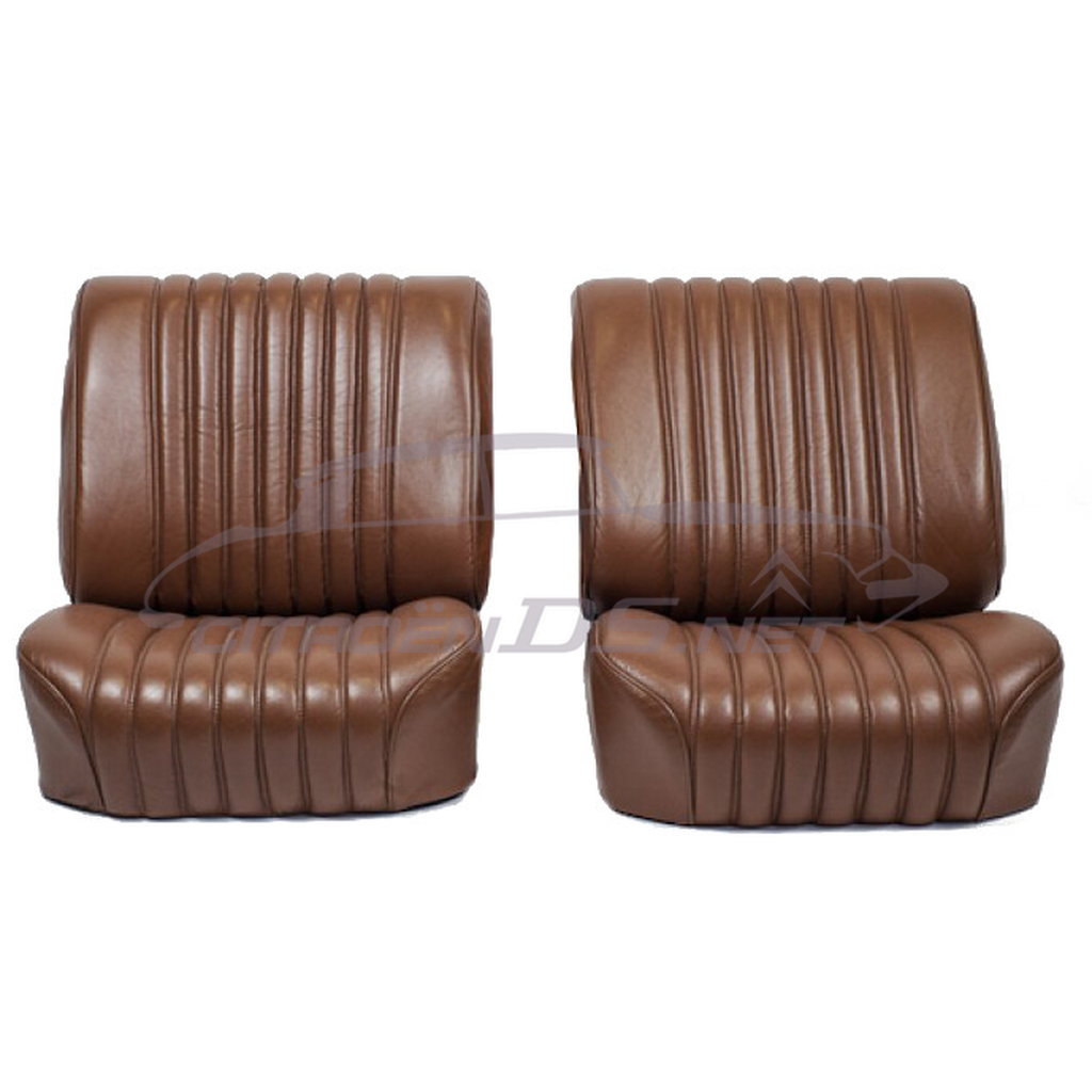 Pallas complete interior leather, dark brown "Tabac / Havanne" , ech. part