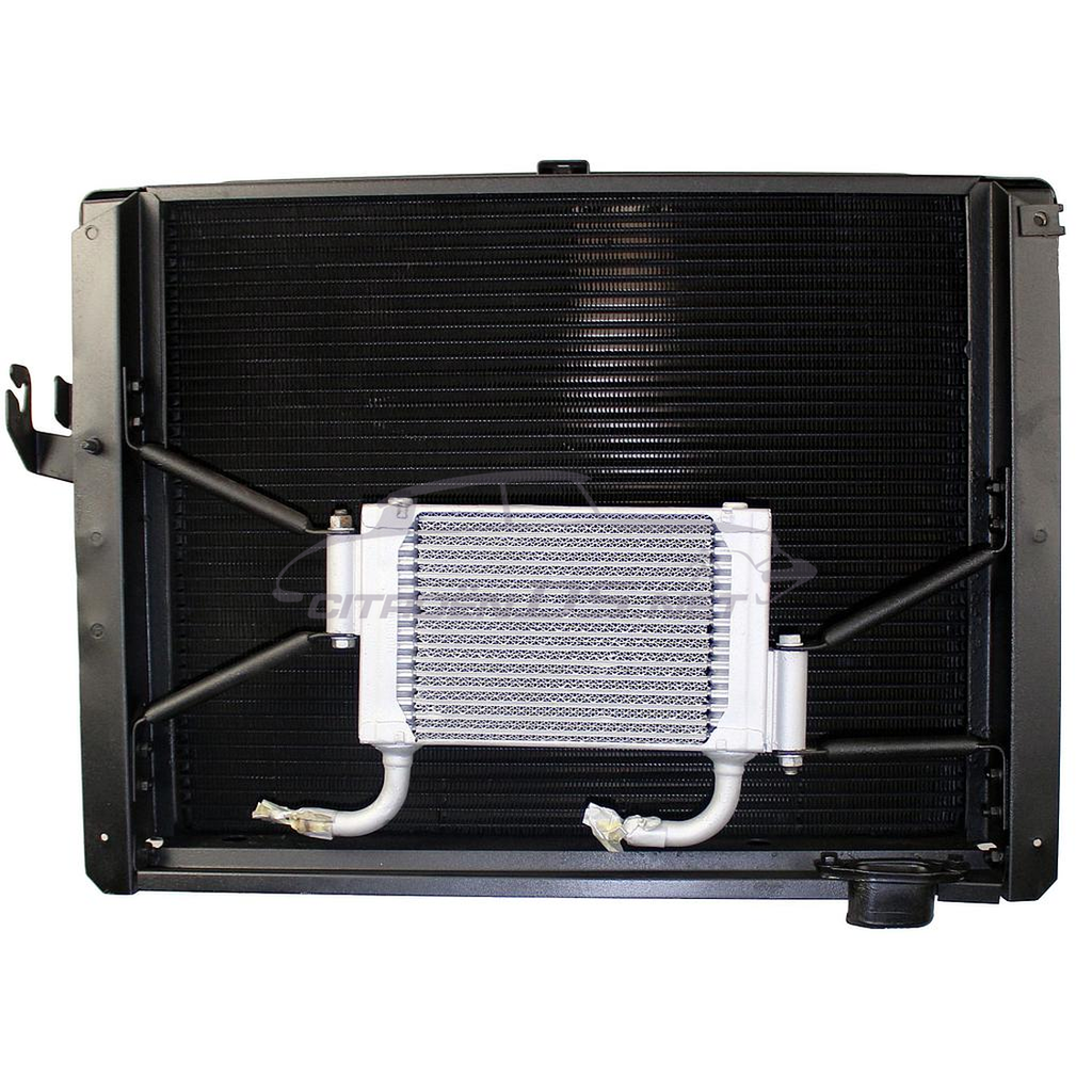 Radiatore, 3 file + scambiatore di calore per Borg-Warner. nucleo ad alte prestazioni, sostituzione.