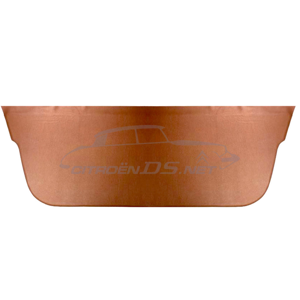 Parcel shelf cover, brown leather "Naturel"