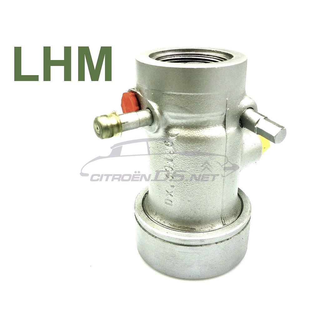 Pressure regulator, aluminium, LHM, Exch.