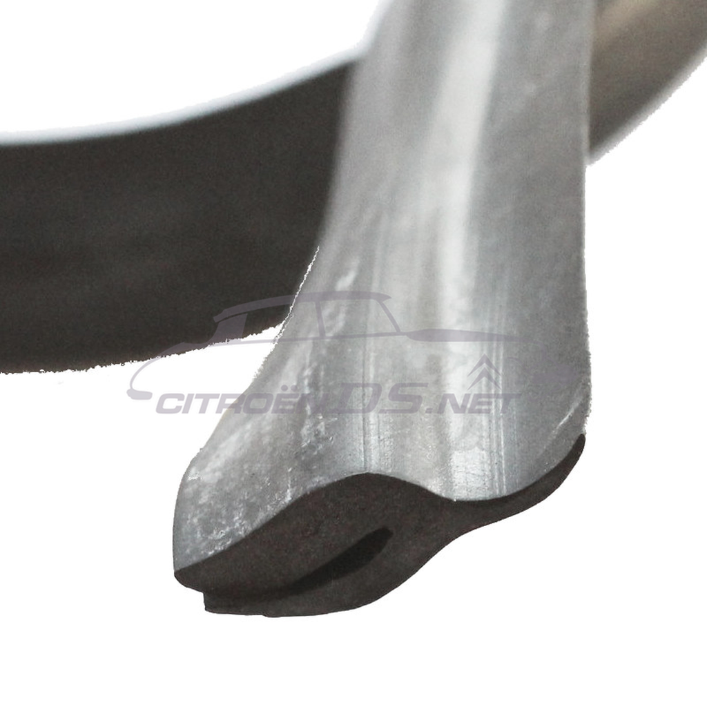 Rubber seal for radiator duct