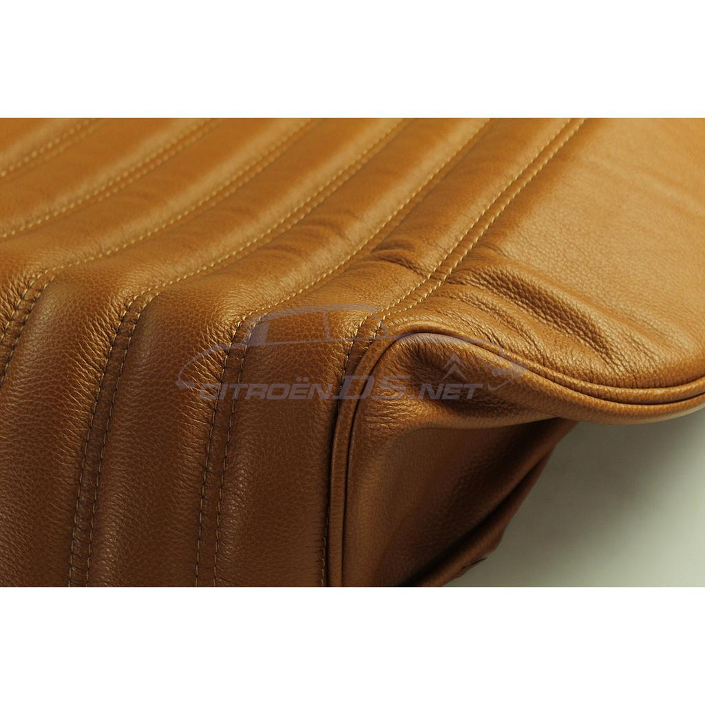 Brown leather (natural) seat covers for 1 car