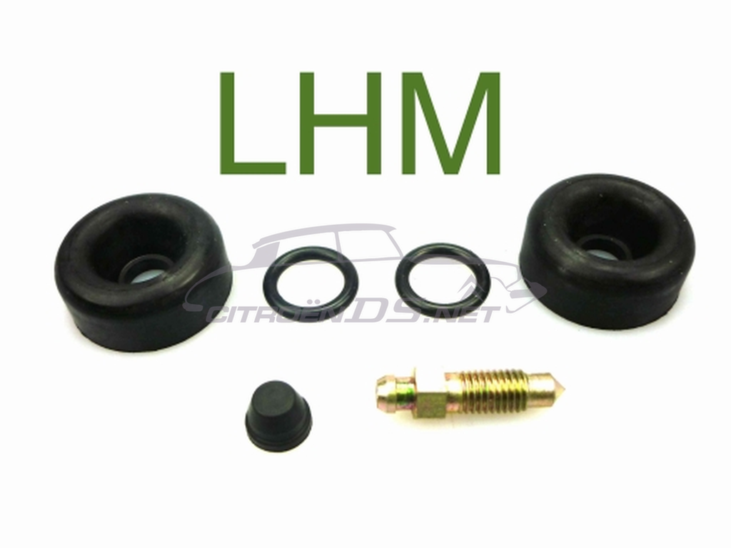 Sealing kit for rear brake cylinder, LHM