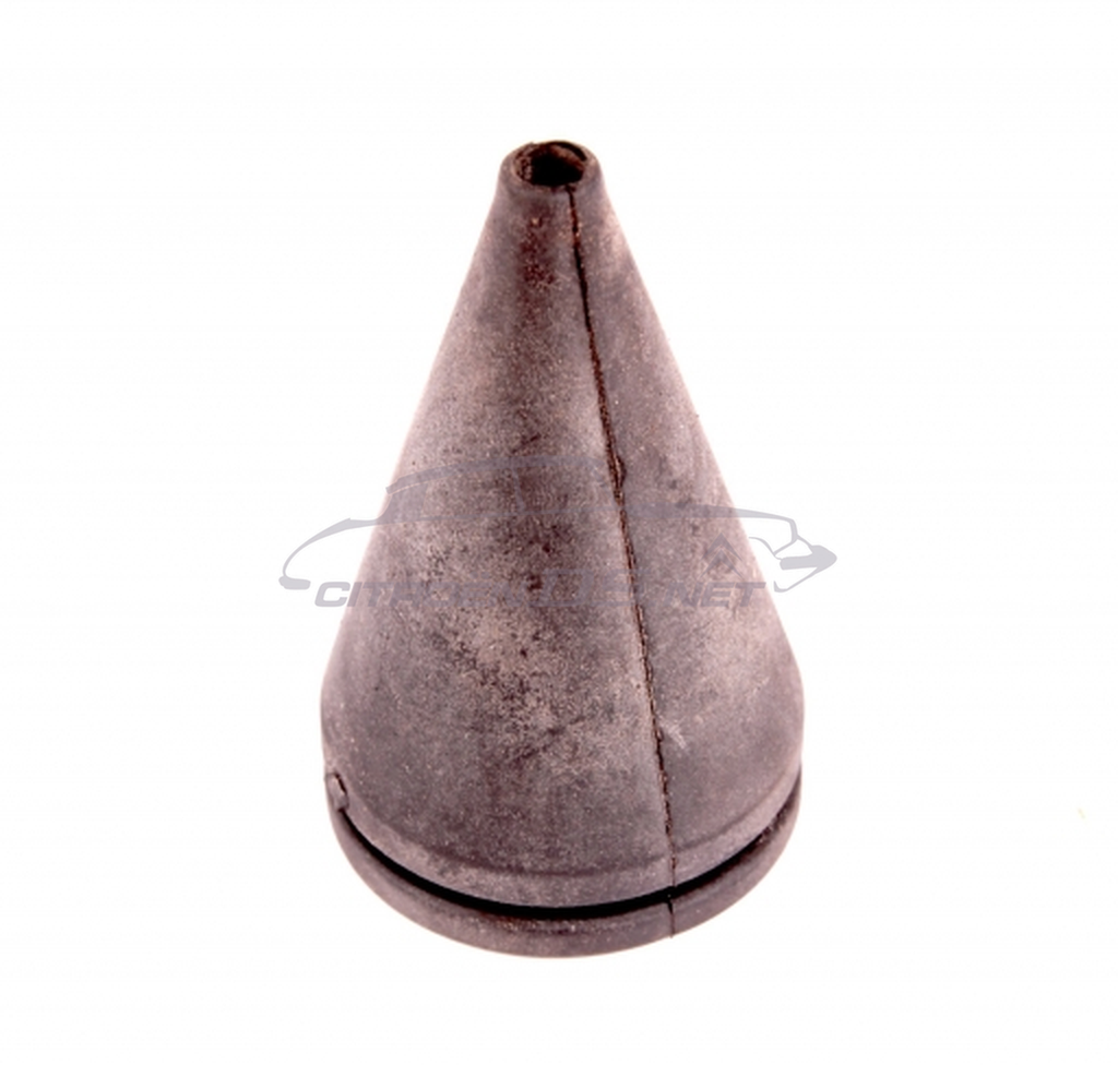 Rubber sleeve for height corrector rod, (witches hat)