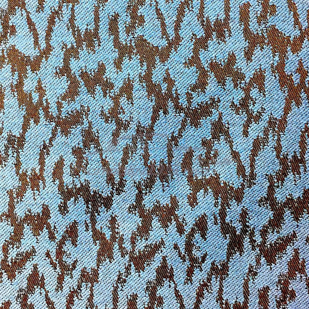 Coiffes pour 2 siège AV+AR, tissu "Helanca" bleu, 1958-1963