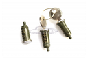 3 Schließzylinder + 2 Schlüssel, 1955- 9/71