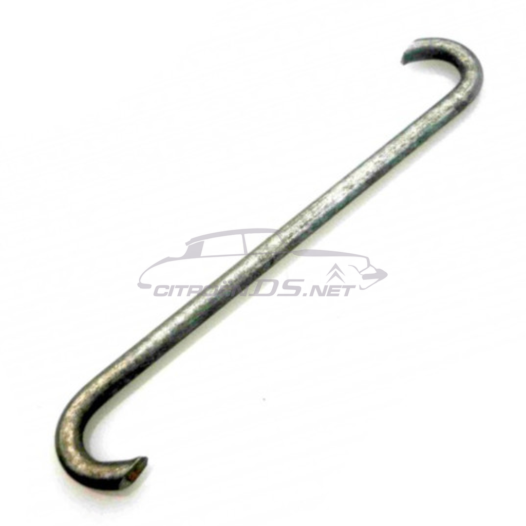 Spring rod, double hook, headlight directional control
