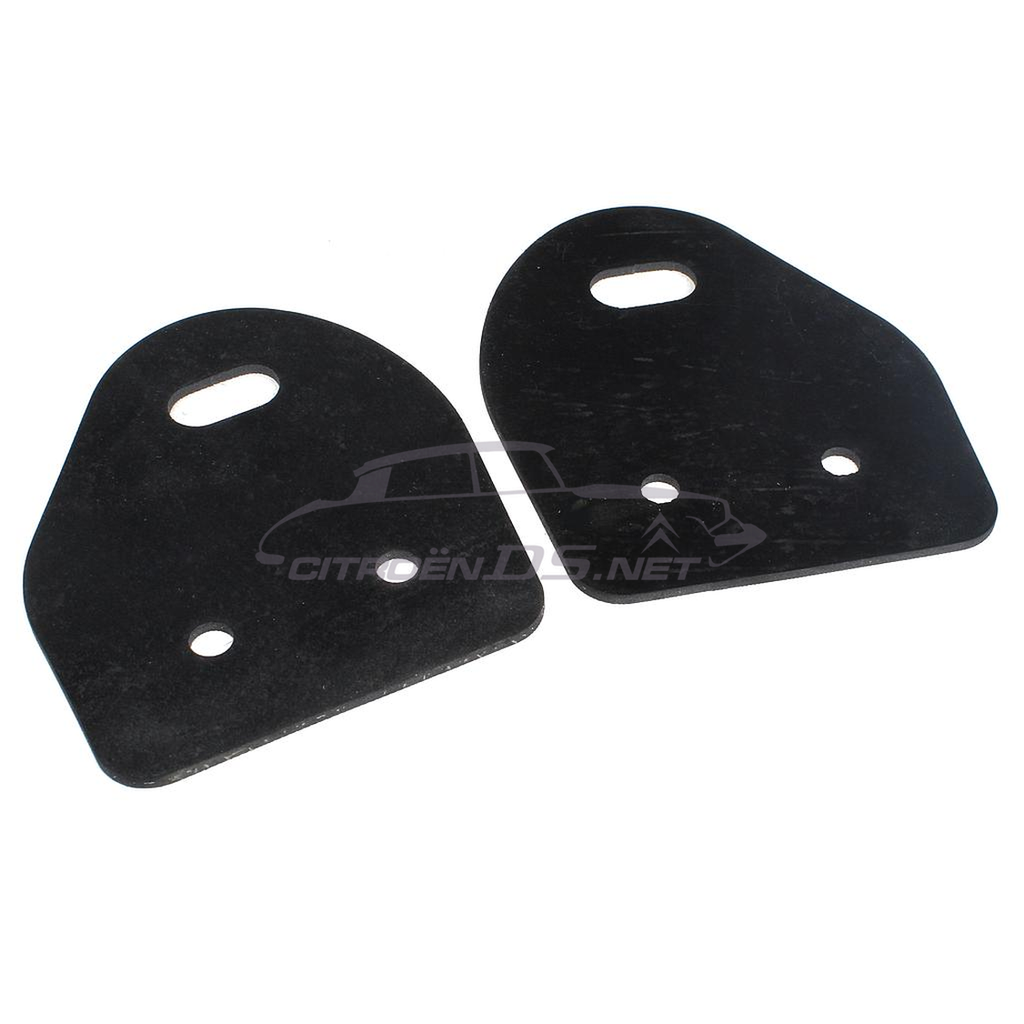 Bumper mounting bracket rubbers, front, pair