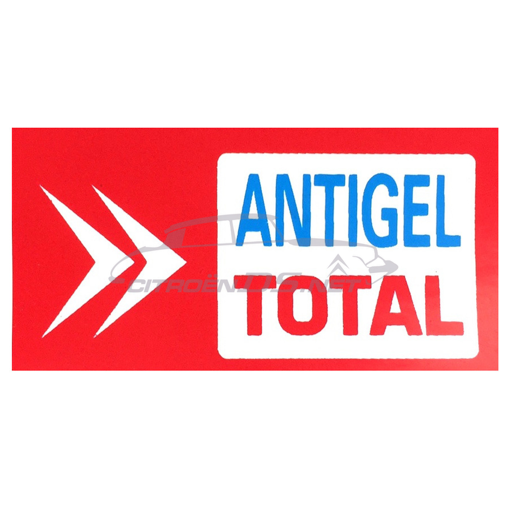 Adesivo TOTAL Antigel sul radiatore