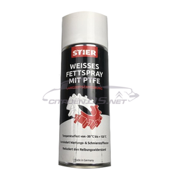 [815839] White grease spray with PTFE , 400 ml
