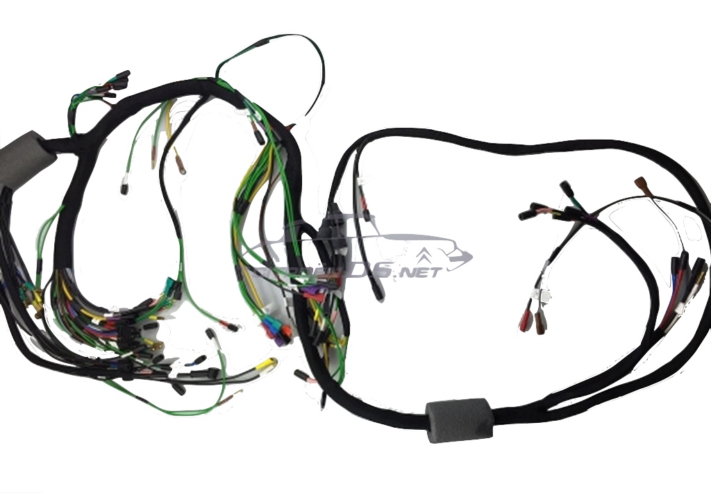 Wiring loom, dashboard, DS 19 - DS 21 A/MA, 1966-09/1967