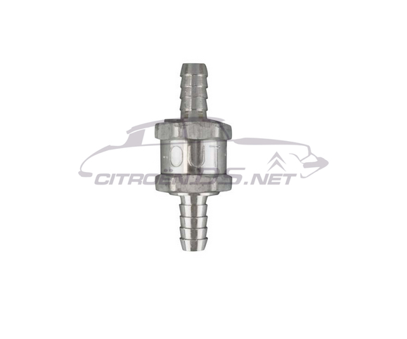 Check valve for petrol hose between pump and carburetor