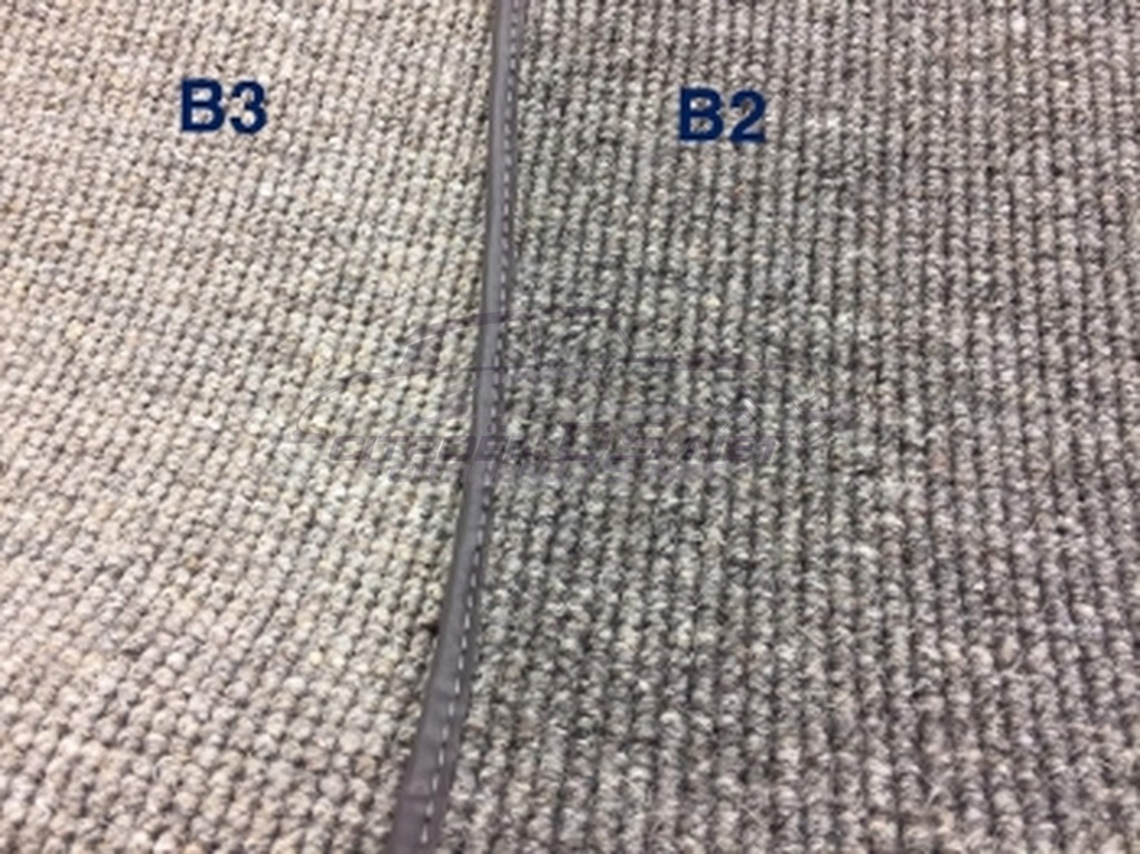 Carpet mat, front, &quot;bouclé&quot;, DS, grey