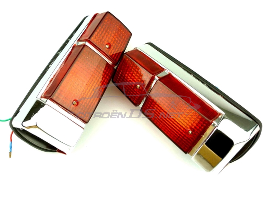 Rear light Pallas, complete, pair 10/1969 - 1975