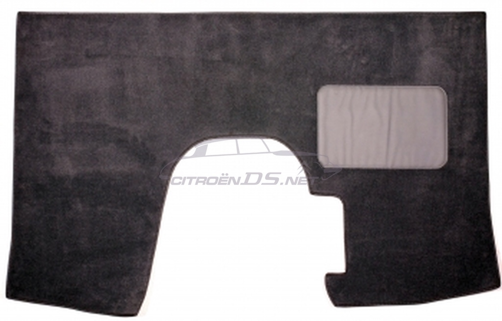 Carpet mat, front, ID/DS, velors