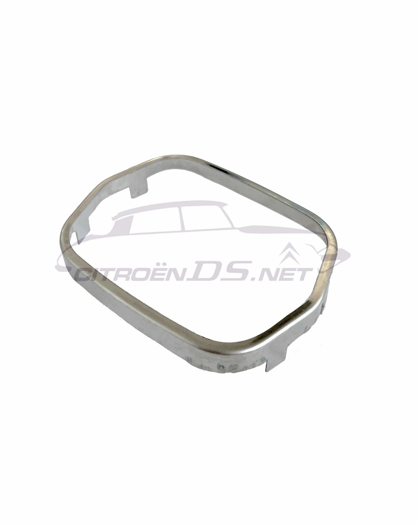 Stainless steel frame for rear reflector lens