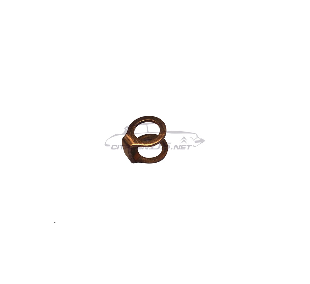 Copper seal for oil pipe on cylinderhead