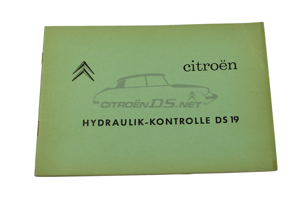 Commande hydraulique Citroen DS19, 09/1960 ->, ORIGINAL 