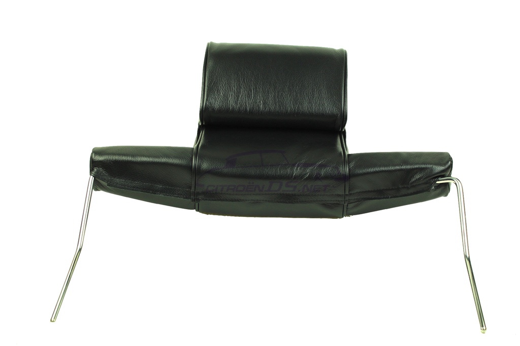  SPECIAL OFFER! Headrest, wide type, original black leather, pair