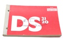 Istruzioni per l'uso, DS 20/21 DX-DY, 09/´71, 90+ pagine, ORIGINALE, l'edizione tedesca