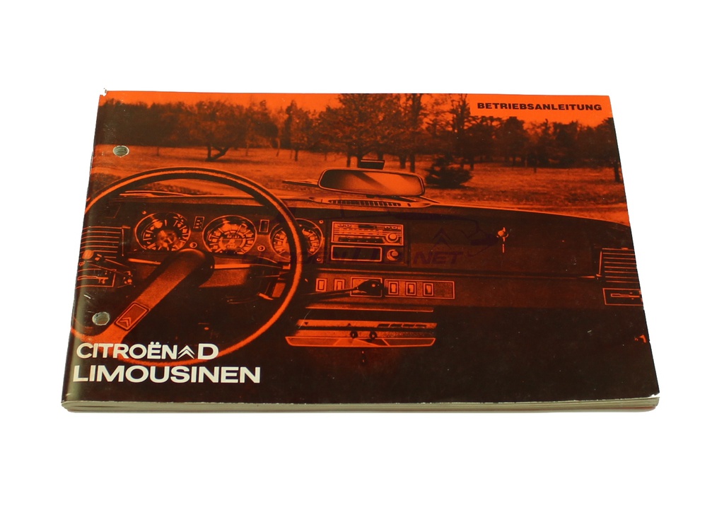 Istruzioni per l'uso di CitroenD Limousine, 1973, più di 60 pagine, ORIGINALE, l'edizione tedesca