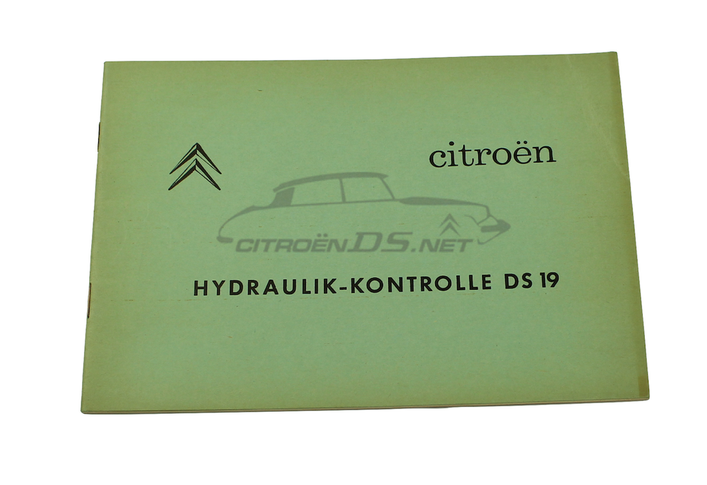 Hydraulic control Citroen DS19, 09/1960 -&gt;, ORIGINAL 