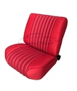 Pallas interior complete,  patterned "cornaline red"   1973-'75, Exch.