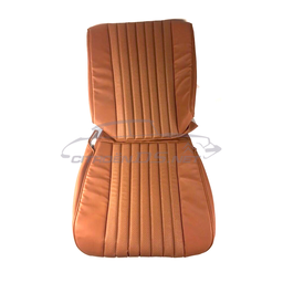 [717761] Front seat cover leatherette/ skai brown &quot;Targa fawn&quot; (1969-'71), for 1 seat