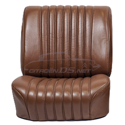 [717715] Front seat, light brown leather &quot;Fauve&quot;, replacement part.
