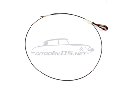[616510] Headlamp height adjustment cable, front