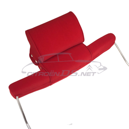[717867] Headrest large model velvet &quot;Corsaire red&quot;