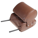 Headrest leatherette small model Tagra tobacco brown