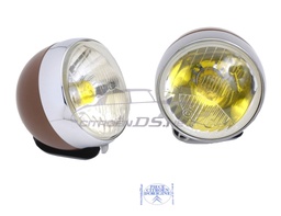 [616460] High beam additional headlights Cibié up to 09/1967, the pair