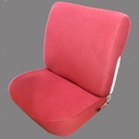 Interior complete (1964-68), fabric red "rouge Cornaline", exch. part