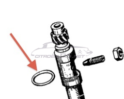 [103011] Joint torique sur boîtier de pompe à huile, inj.