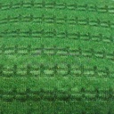 Pallas seat upholstery, front and rear, patterned "vert Jura", 1973-1974, exch.