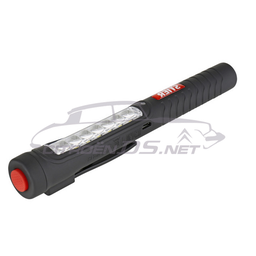 [616970] Rechargeable LED flashlight pocket pen style