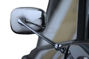 Stainless steel right side mirror small model